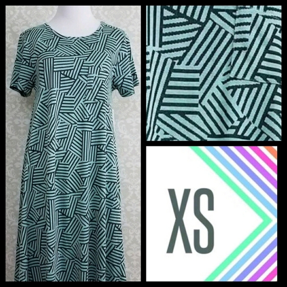 LulaRoe Carly Dress XS - Picture 1 of 2